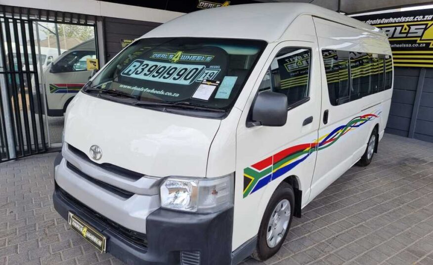 2019 TOYOTA QUANTUM/HIACE 2.5 D-4D SESFIKILE 16s