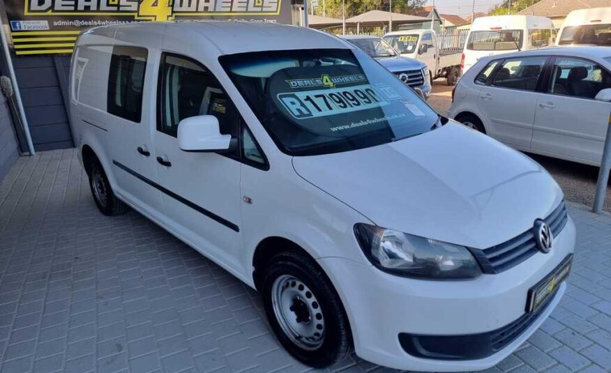2014 VOLKSWAGEN CADDY MAXI 2.0TDi (81KW) CREWBUS P/V