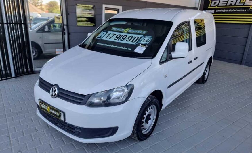 2014 VOLKSWAGEN CADDY MAXI 2.0TDi (81KW) CREWBUS P/V