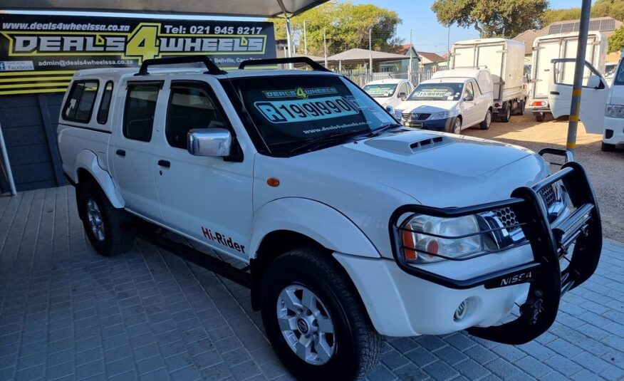 2014 NISSAN HARDBODY NP300 2.5 TDi HI-RIDER P/U D/C