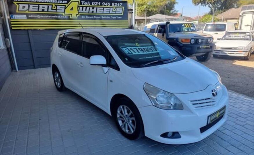2012 TOYOTA VERSO 1.8 TX