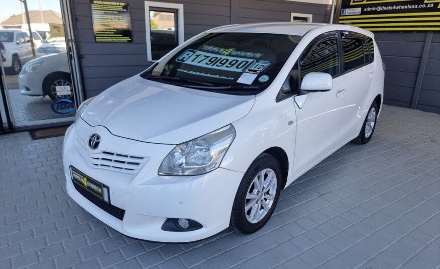 2012 TOYOTA VERSO 1.8 TX