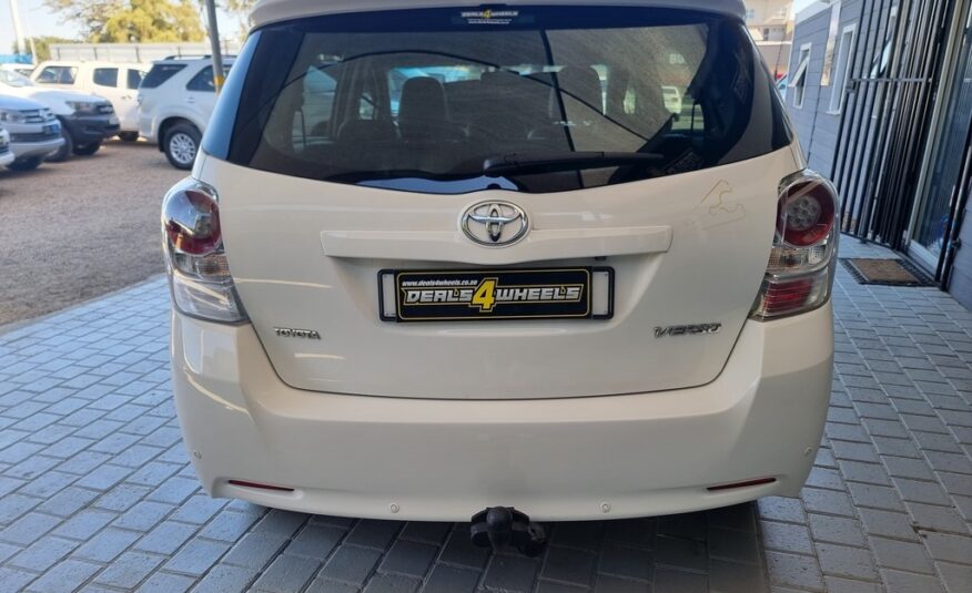 2012 TOYOTA VERSO 1.8 TX
