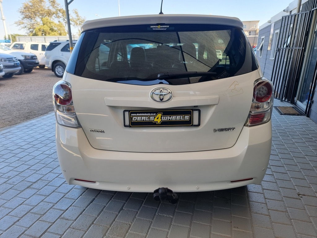 2012 TOYOTA VERSO 1.8 TX