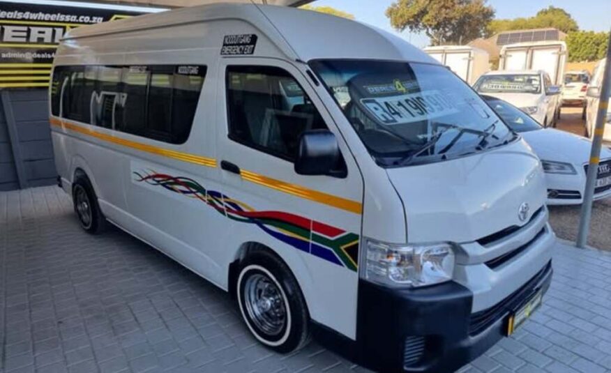 2020 TOYOTA QUANTUM/HIACE 2.5 D-4D SESFIKILE 16s