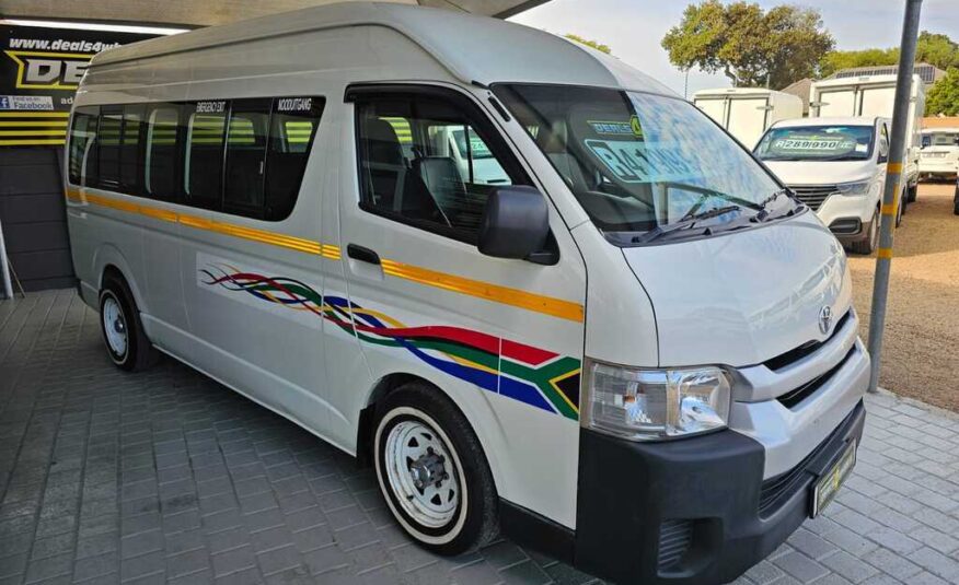 2021 TOYOTA QUANTUM/HIACE 2.5 D-4D SESFIKILE 16s