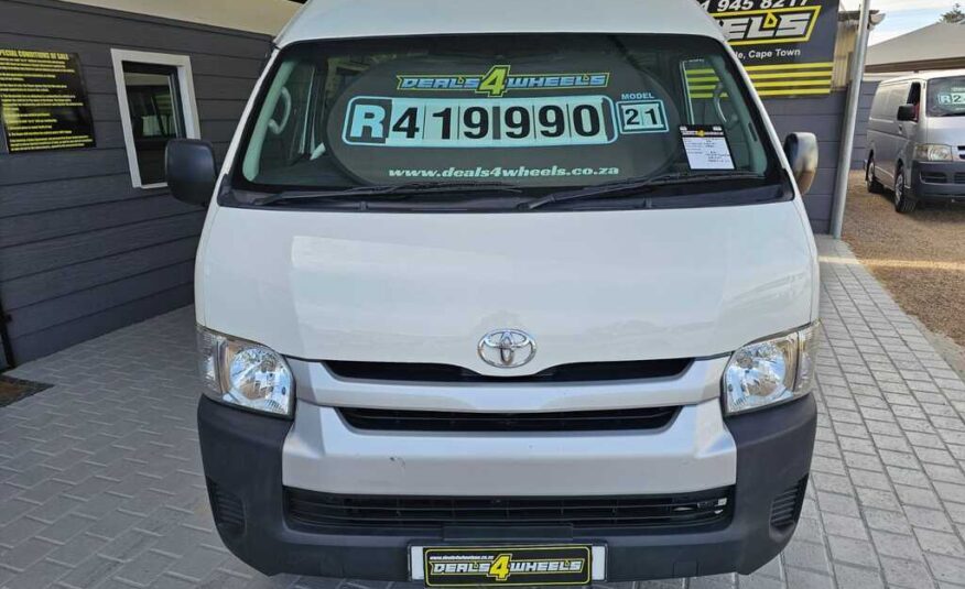2021 TOYOTA QUANTUM/HIACE 2.5 D-4D SESFIKILE 16s