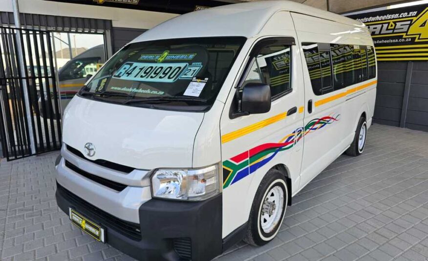 2021 TOYOTA QUANTUM/HIACE 2.5 D-4D SESFIKILE 16s