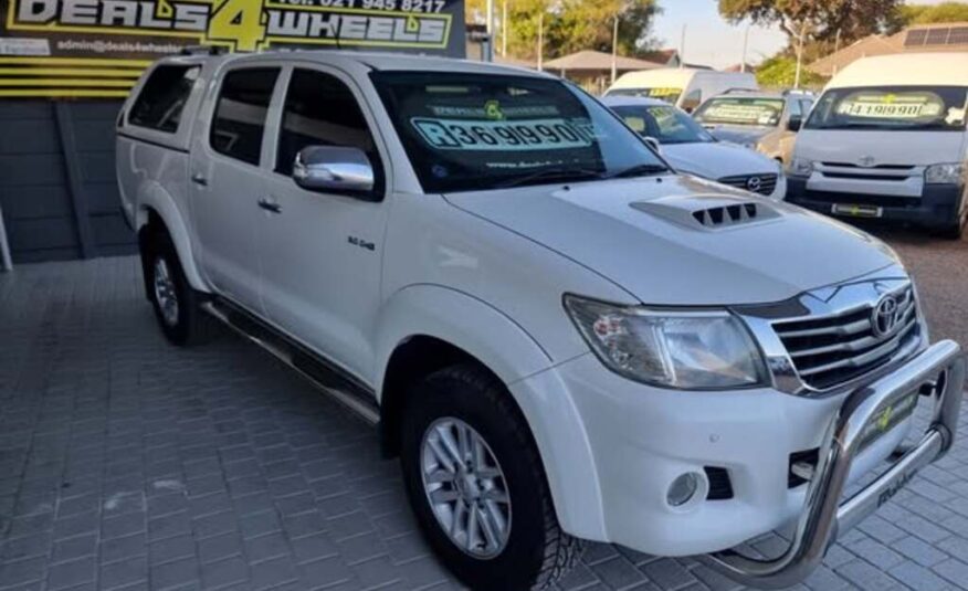 2012 TOYOTA HILUX 3.0 D-4D RAIDER R/B P/U D/C