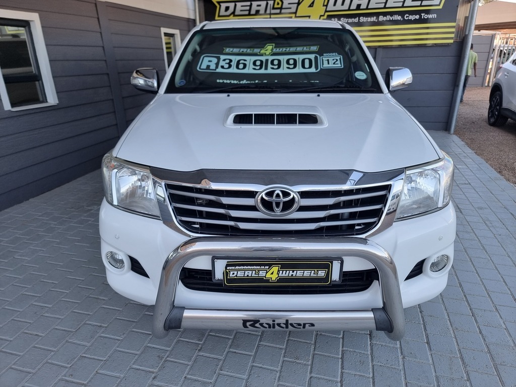 2012 TOYOTA HILUX 3.0 D-4D RAIDER R/B P/U D/C