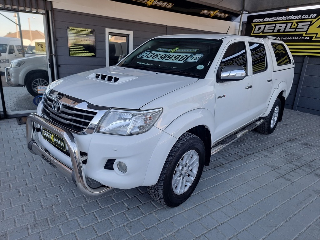 2012 TOYOTA HILUX 3.0 D-4D RAIDER R/B P/U D/C