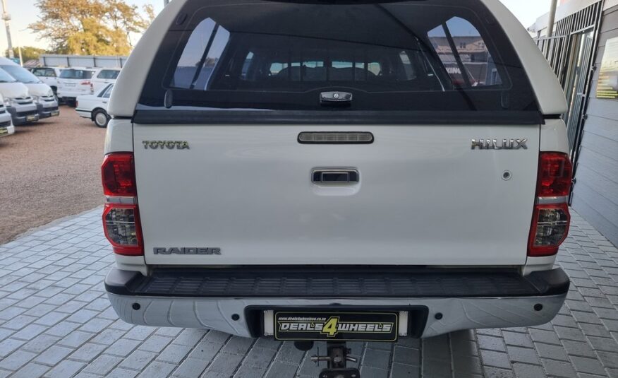 2012 TOYOTA HILUX 3.0 D-4D RAIDER R/B P/U D/C