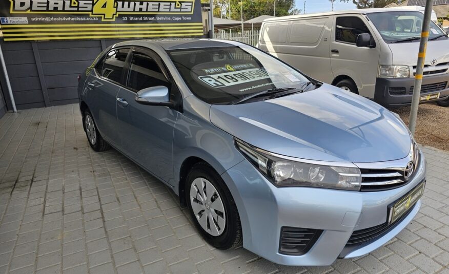 2015 TOYOTA COROLLA 1.4D ESTEEM