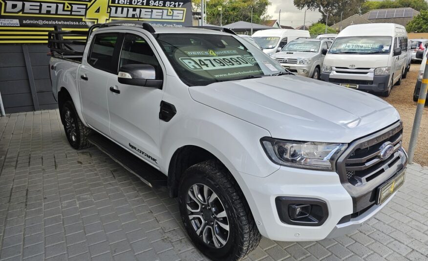 2022 FORD RANGER 2.0D BI-TURBO WILDTRAK 4X4 A/T P/U D/C