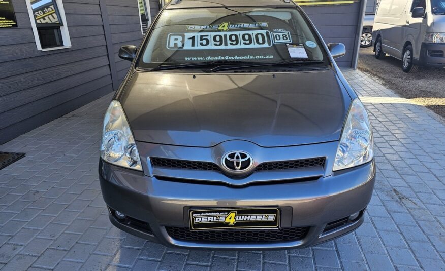 2008 TOYOTA VERSO 180 TX A/T