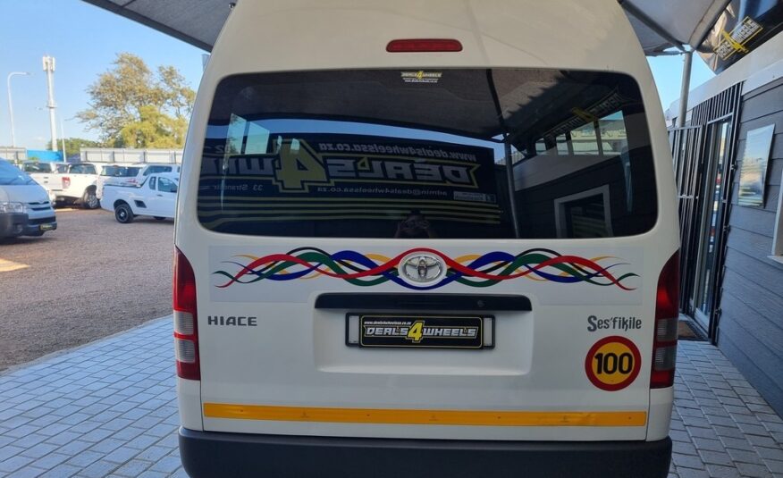 2022 TOYOTA QUANTUM/HIACE 2.5 D-4D SESFIKILE 16s