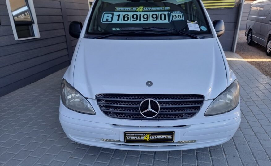 2005 MERCEDES-BENZ VITO 115 CDI CREWBUS