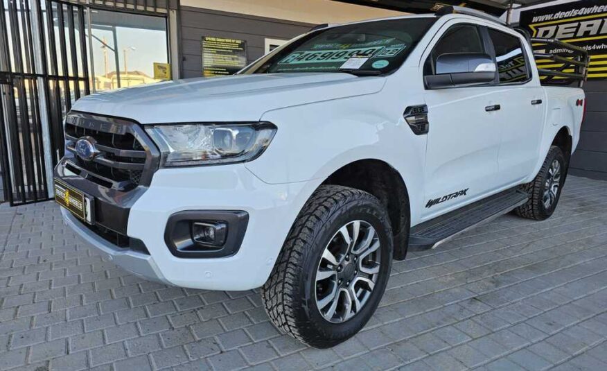 2022 FORD RANGER 2.0D BI-TURBO WILDTRAK 4X4 A/T P/U D/C