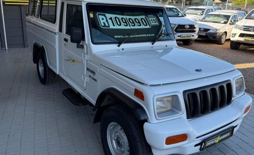 2015 MAHINDRA BOLERO 2.5 TD P/U S/C