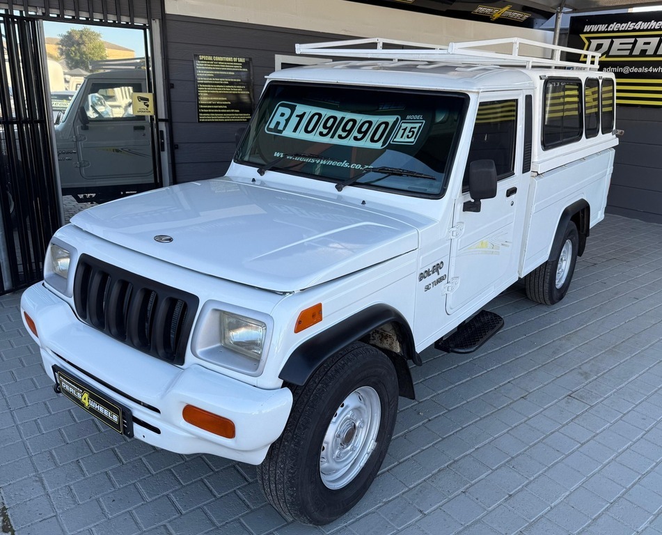 2015 MAHINDRA BOLERO 2.5 TD P/U S/C