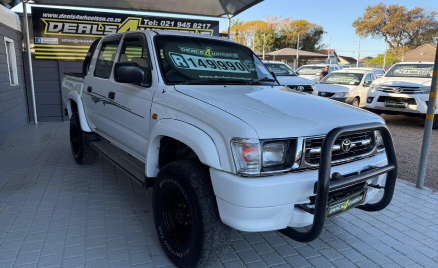 2001 TOYOTA HILUX 3000KZ-TE RAIDER 4X4 P/U D/C