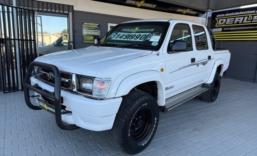 2001 TOYOTA HILUX 3000KZ-TE RAIDER 4X4 P/U D/C
