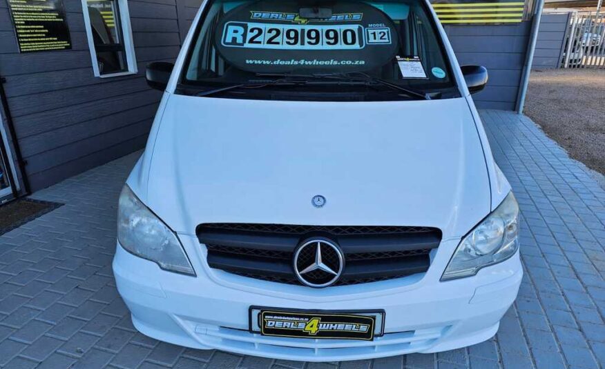 2012 MERCEDES-BENZ VITO 116 CDi CREWBUS