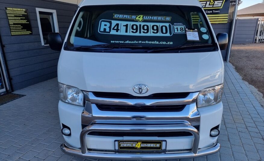 2018 TOYOTA QUANTUM HIACE 2.5 D-4D 14 SEAT