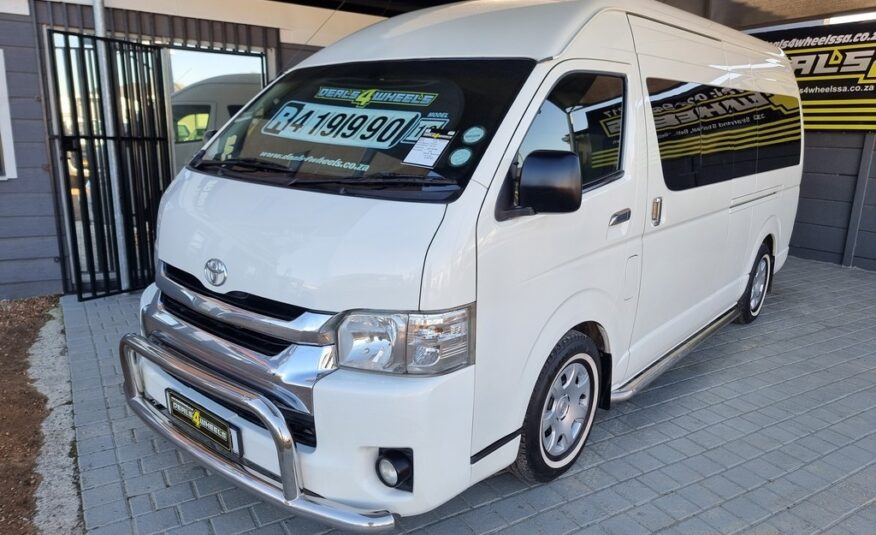 2018 TOYOTA QUANTUM HIACE 2.5 D-4D 14 SEAT