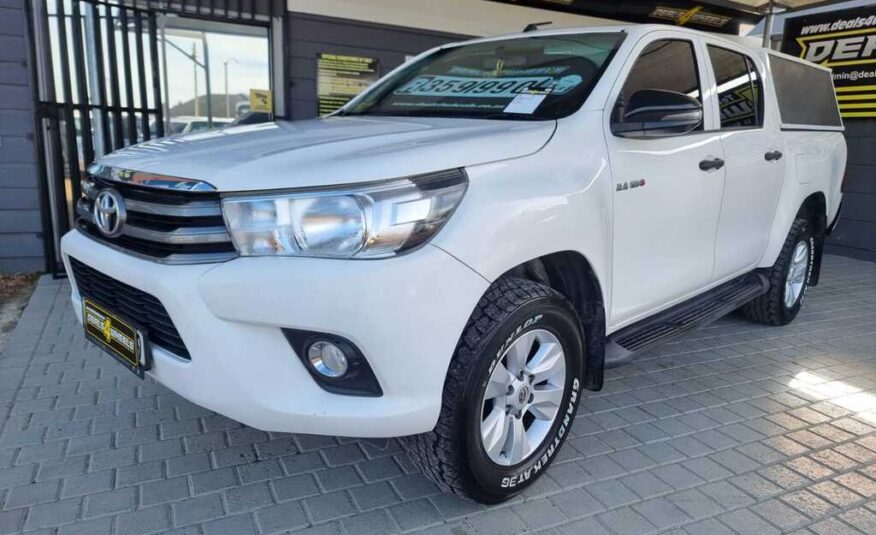 2017 TOYOTA HILUX 2.4 GD-6 RB SRX P/U D/C