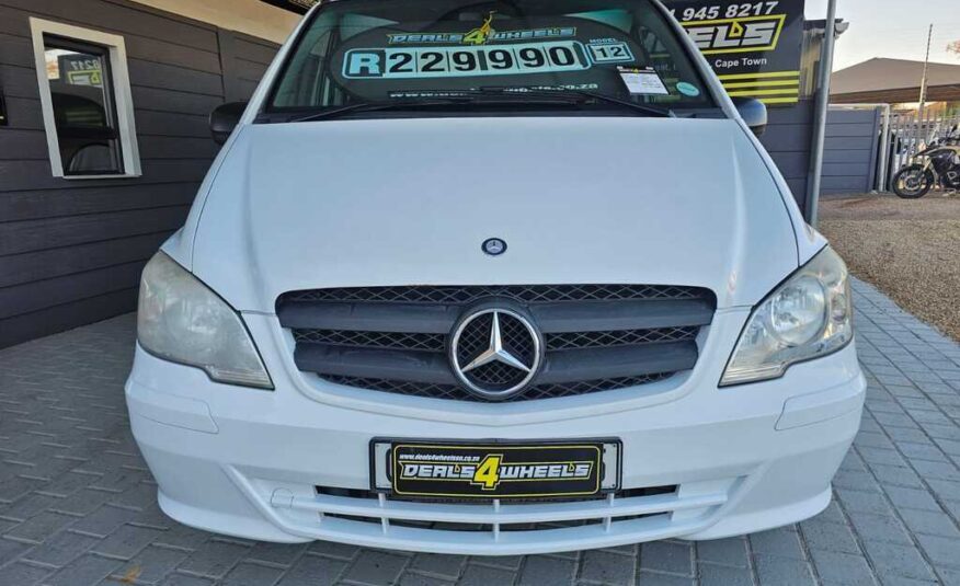 2012 MERCEDES-BENZ VITO 116 CDi CREWBUS