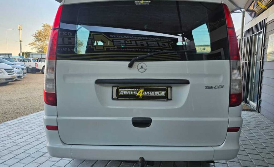 2012 MERCEDES-BENZ VITO 116 CDi CREWBUS