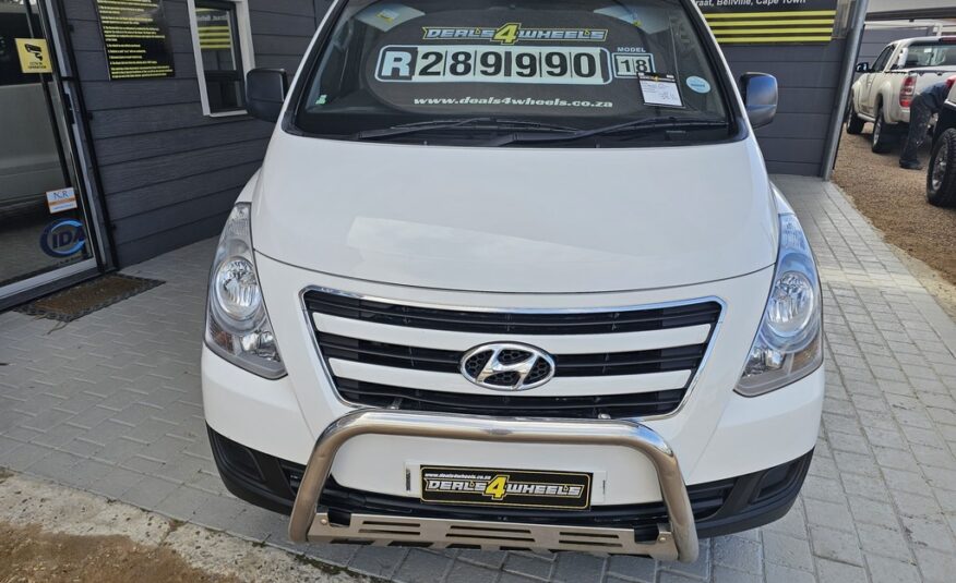 2018 HYUNDAI H-1 2.5 CRDi MULTICAB A/T 6 SEAT